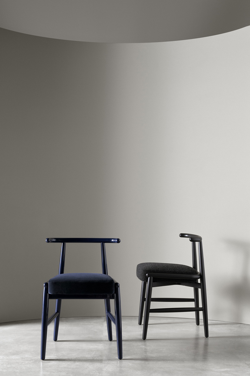 Meridiani chair Emilia